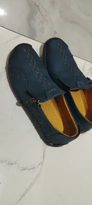 Yangi qo‘l mehnatida tayyorlangan vintage erkaklar loferlarini sotaman 1