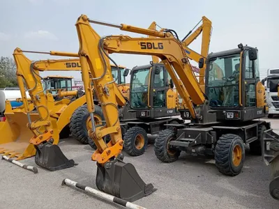 SDLG E765F g‘ildirakli ekskavatori — 0,21 kub. m (VOLVO kompaniyasidan) 1