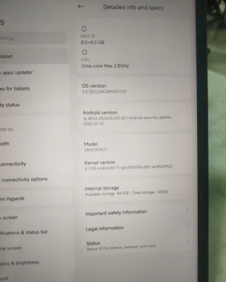 Xiaomi Pad 7 - 8/128 Blue 1