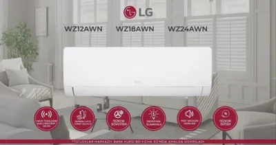 Кондиционер LG WZ12AWN invertor Pro New 2026 1