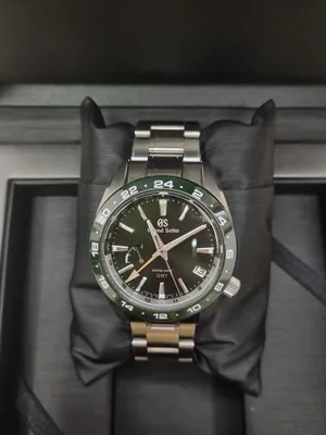 Grand Seiko spring drive GMT 1