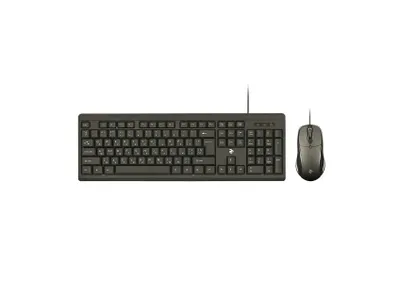 { 2E MK401 USB Black klaviatura va sichqoncha