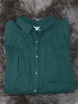 Льняная рубашка Uniqlo 1
