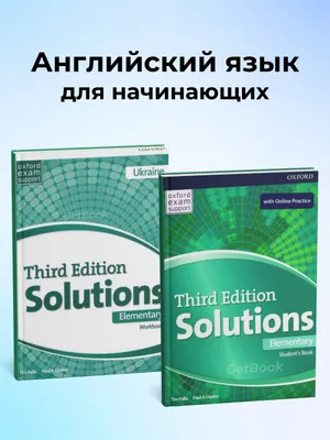 Solutions, Elementary - Student's book, Workbook (Third edition) 1