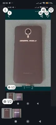 редкий смартфон.General mobile 1
