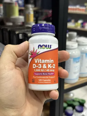 Now Vitamin D3 & K2 120 капсул 1