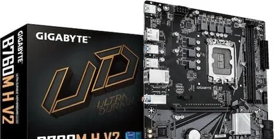 Gigabyte kompaniyasining juda sifatli DDR4 B760M H LGA 1700 platasi 1