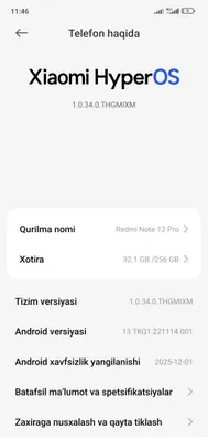 Xiaomi Redmi Note 12 Pro