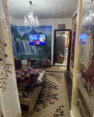 Zarafshon shahrida 2 xonali, 3 xonali qilib qayta rejalashtirilgan kvartira sotiladi 1