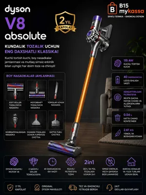 Dyson V8 Absolute / Dastavka / New
