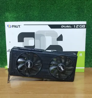 Видеокарта Palit RTX 3060 12GB 1