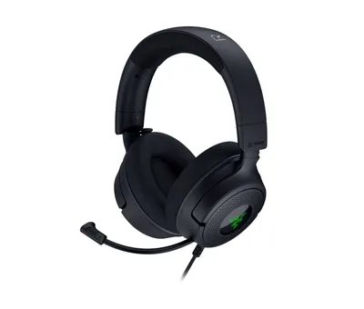 } Гарнитура Игровые наушники Razer Kraken V4 X, 7.1, 1.8м, RGB, чёрный 1