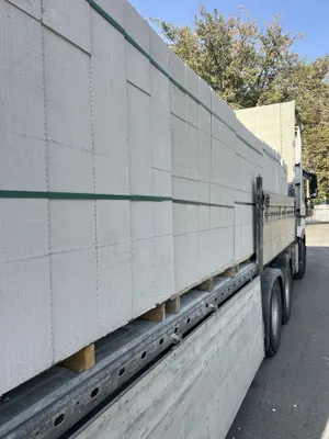 Газоблок. Доставка автоклавного газоблока 1