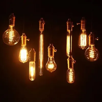 Ретро Лампочки
Edison 2700k уют стиль Декор 1