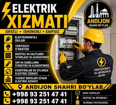 Elektrik hixmatlari uy mantaj