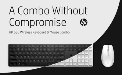 Комплект клавиатура и мышь HP 650 Wireless 1