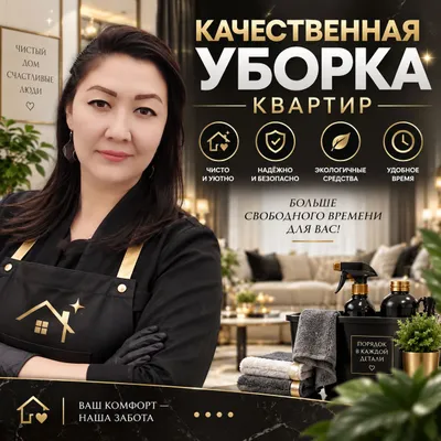Качественная уборка квартир, домов
