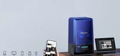 Creality Halot-Ray 6K фотополимерный принтер + моечная станция UW-02 1