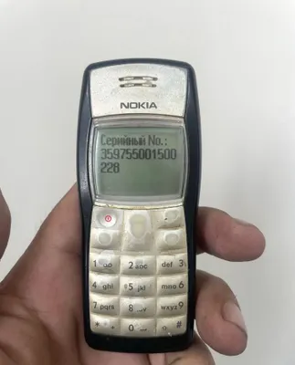 Nokia 1100, оригинал 1