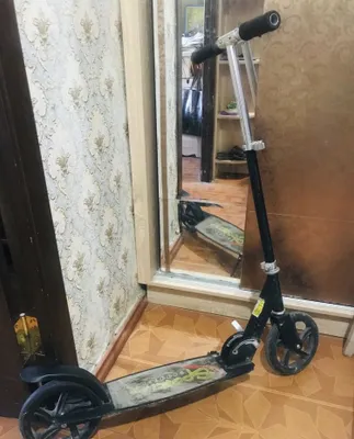 Самокат держит около 70 кг