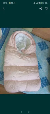 yangi tug‘ilgan chaqaloqlar uchun qishki konvert