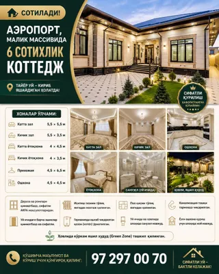 Продаётся коттедж! Массив Малик Работ 1