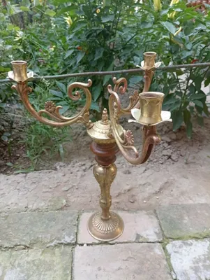 Подсвечники из бронзы. 1