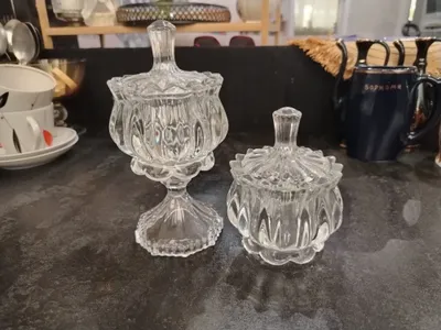 Mayda-chuydalar uchun shisha qutichalar