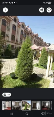 Сдаётся 2-комнатная квартира, Учтепа, 600$ 1