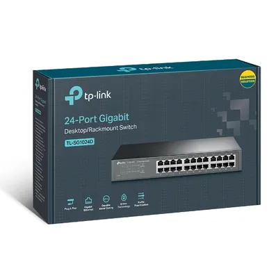TL-SG1024D — 24 portli gigabit kommutator 1
