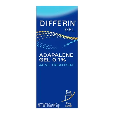 Differin Adapalene aknega qarshi gel, RETINOL 0.1% AQShdan 1