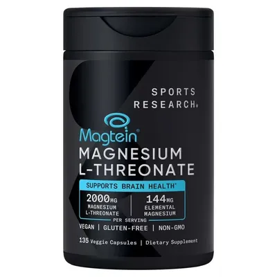 Sports Research Magtein Magnesium L-Threonate 135 капсулы 1