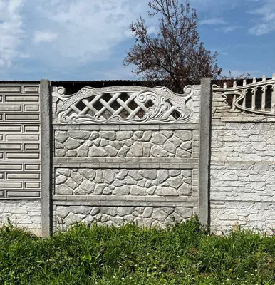 Еврозабор железобетонный 1
