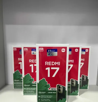 Redmi 17 (4/128GB, 4/256GB) — OPTOM NARXDA DONAGA! 184$ 1