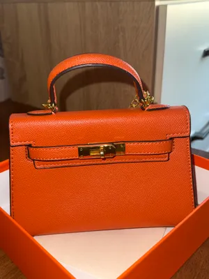 Сумка Hermès Mini Kelly Orange 1
