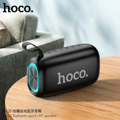 Hoco HC25 Radiante kuchli bas va LED-yoritkichli portativ karnay 1
