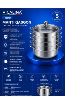 Manti qozon vikolina