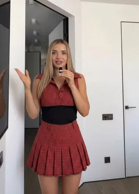 Ikki qismli kostyum: yubka va top