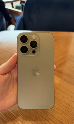 Iphone 15 pro, натуральный титан 1