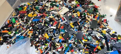 Lego большой бокс рассыпью 1