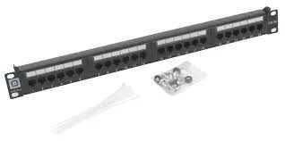 ITK Патч-панель 19" (1U) UTP, 24 портов RJ-45, кат.5e