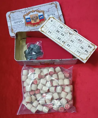 Metall qutichadagi «Loto» stol o‘yini. Yangi. 24/7 yetkazib berish 1