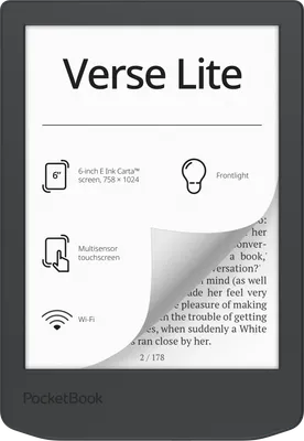 PocketBook 619 Verse Lite (Midnight Grey) 1