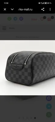 100% charmli, original Louis Vuitton erkaklar sumka-borsetkasini sotaman 1