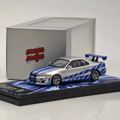 1:64 Nissan Skyline R34 Форсаж Машинка 1