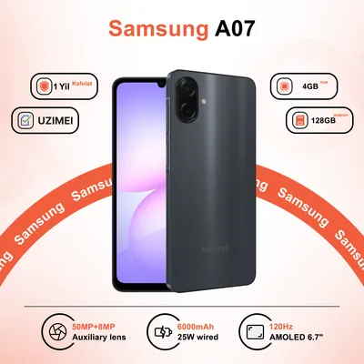 Samsung A07 1 Yil Rasmiy Kafolati Bilan 1