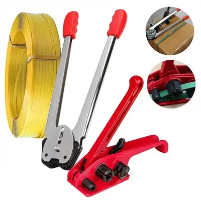 Упаковочный аппарат для ПЭТ ленты, упаковка 1