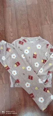 9–10 yosh uchun yaxshi holatdagi plyush pijama 1