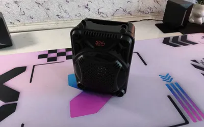 Портативная Bluetooth колонка Sing-e ZQS1367 с подсветкой 1