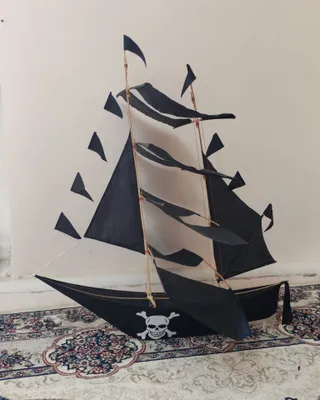Воздушный корабл(варрак) балийский ручной работа 1